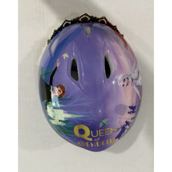 Bell Girls’ Frozen II 3-D Queen Anna Tiara Bike Helmet Age 4+ Sz 52-56 CM - Picture 6 of 16